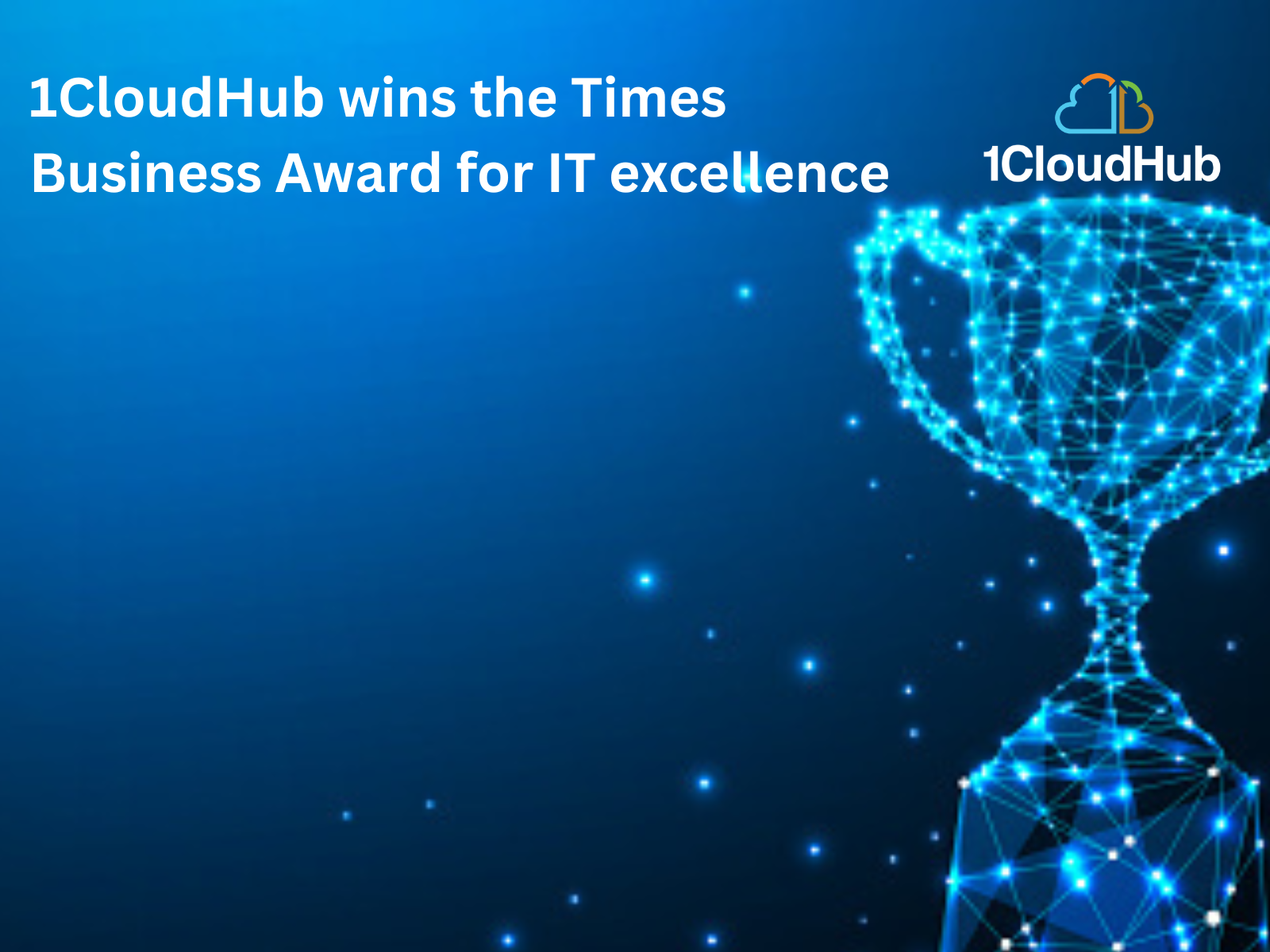 1CloudHub wins the Times Business Award for IT excellence