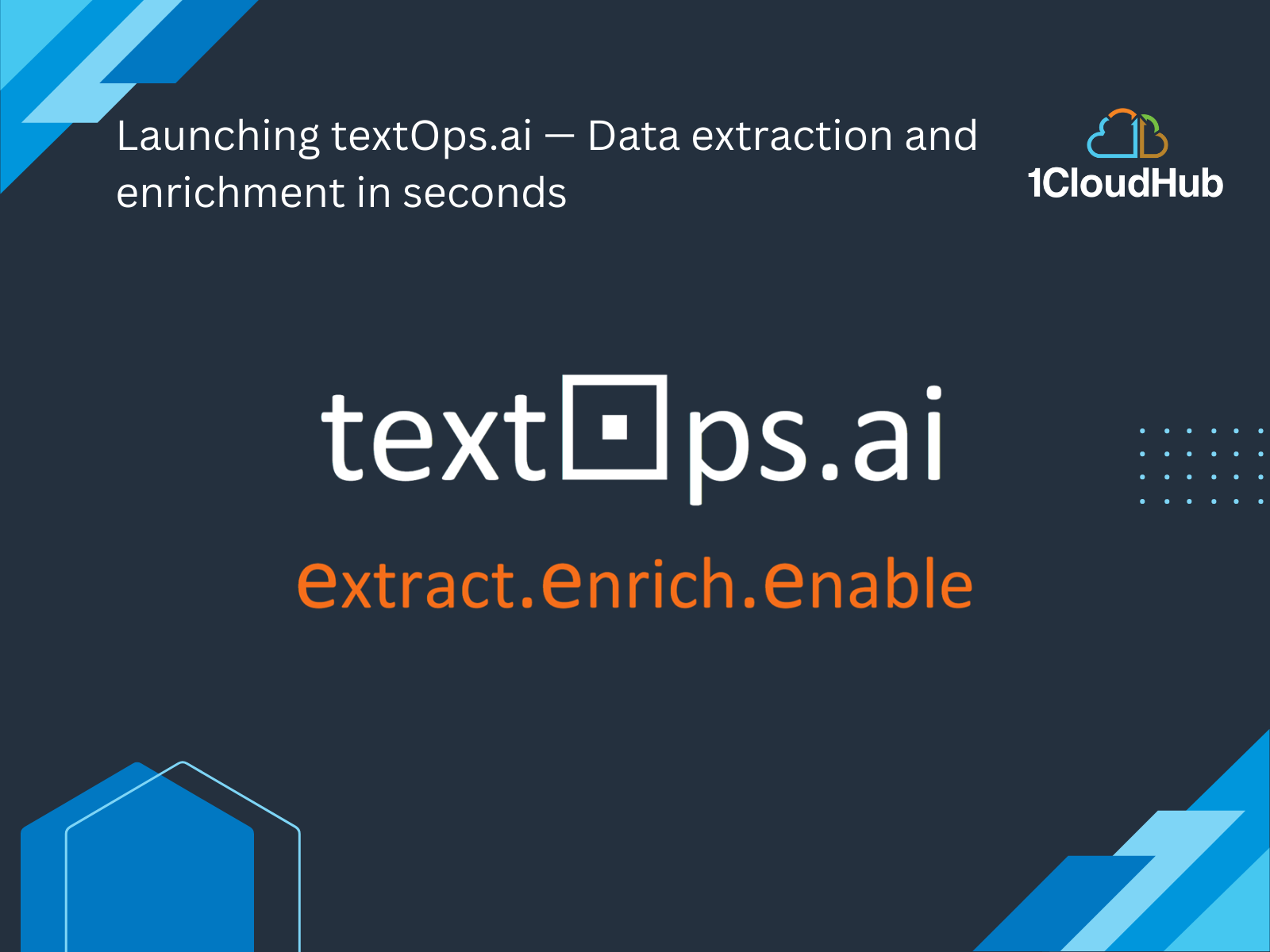 Launching textOps.ai — Data extraction and enrichment in seconds