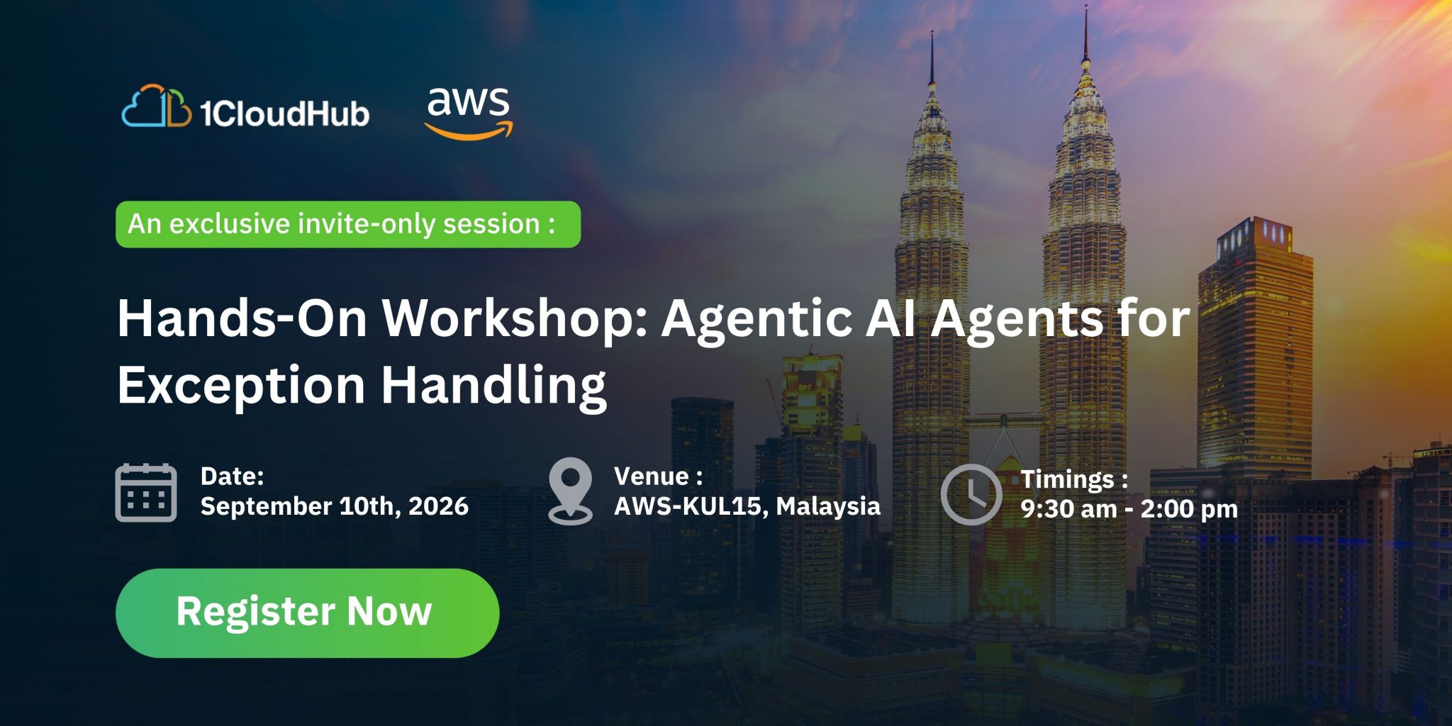 Hands-On Workshop: Agentic AI Agents for Exception Handling – Malaysia